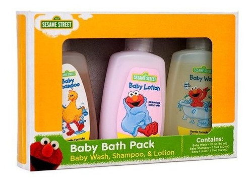 Venta Al Por Mayor Sesame Street Baby Bath Pack Wash Sh...