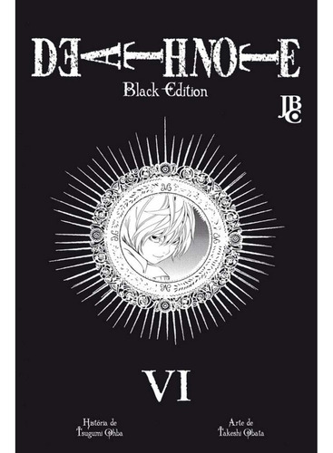 Death Note Black Edition Vol 6 Mangá Jbc Lacrado