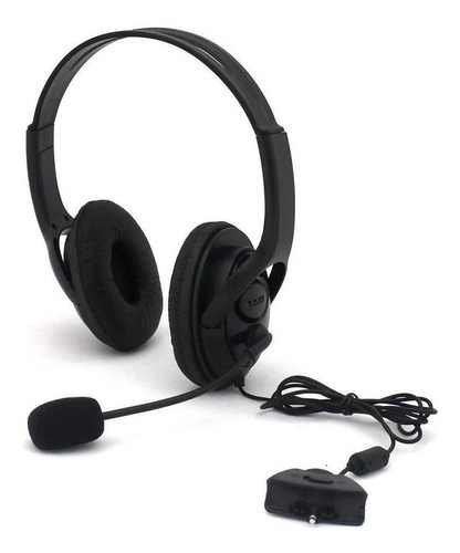 Fone De Ouvido Headset Headphone Para Xbox 360 Preto