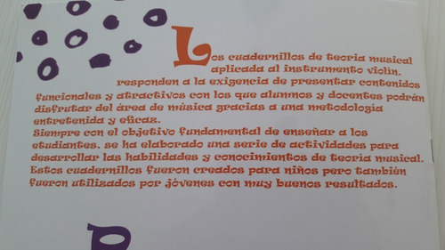 Imagen 8 de 8 de Cuaderno De Teoria Musical Para Violin - Volumen 1