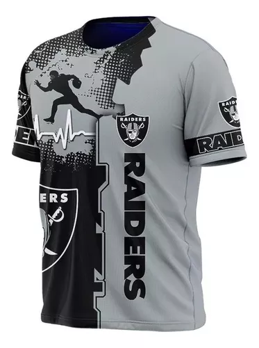 Camisa Raiders Feminino Retrô Futebol Americano Rinno - Branco