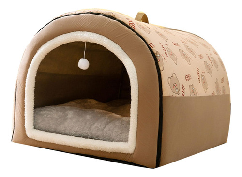 Casa Para Perros Portátil, Cama Suave Plegable Para L