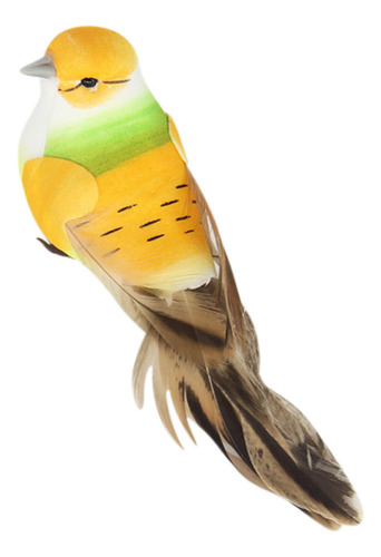 12 Unidades De Simulación Artificial De Pájaros De Espuma Pa