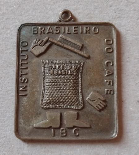 Medalla Publicidad Instituto Brasilero Del Café 