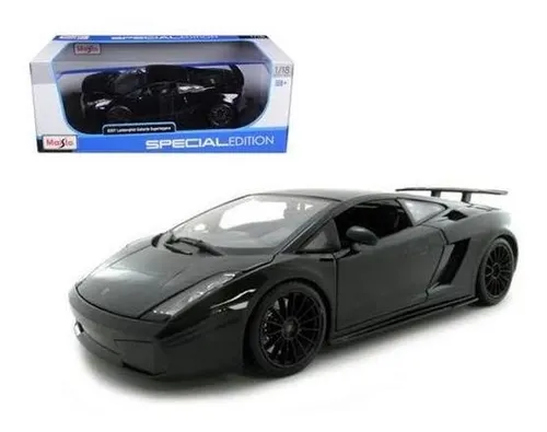 Lamborghini Gallardo Superleggera Maisto 1 18 Preta