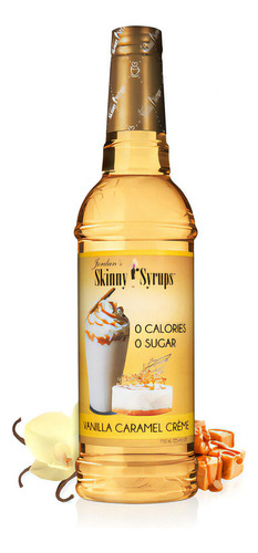 Pack 6 Jordan Skinny Syrups Vanilla Jarabe Café