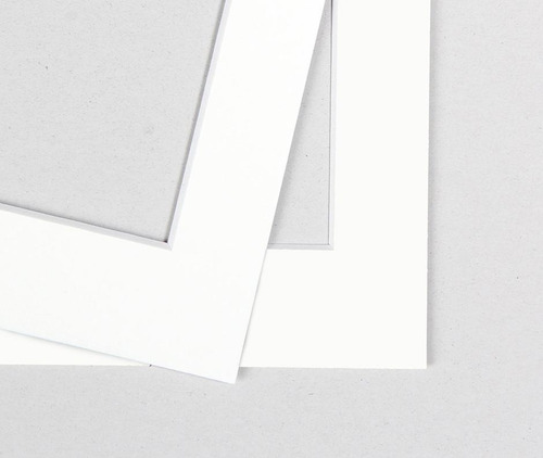 Margem De Papel Passepartout Branco 80x100cm *somente*retira