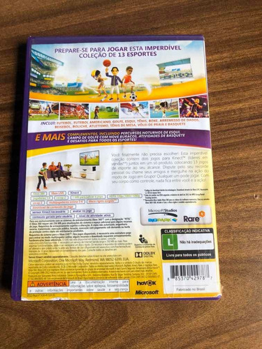 Jogo Kinect Sports Xbox 360