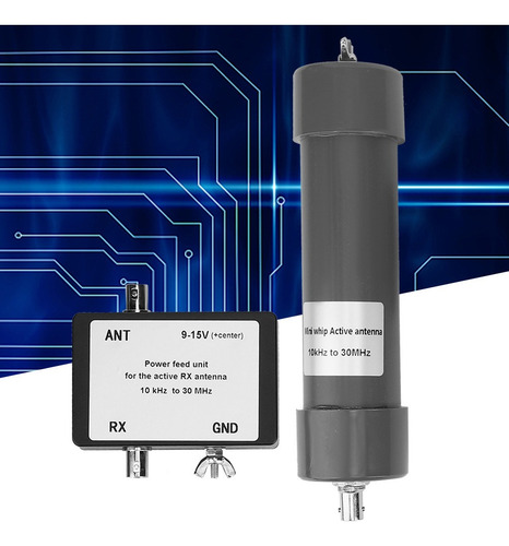 10 Kilociclos - 30 Megaciclos Mini Antena Activa Del Látigo