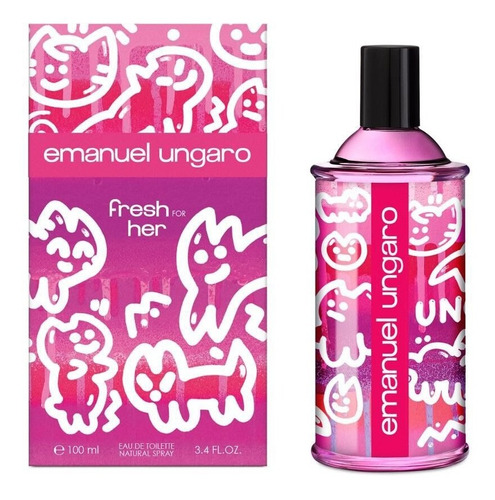 Ungaro Fresh For Her 100ml Edt Mujer -100%original 