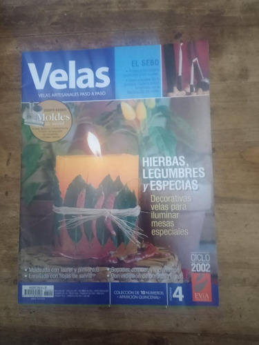 Revista Velas Hierbas Legumbres Y Especias (m)