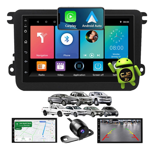 Estereo Pantalla Android Gps Wifi 2g Camara Amarok 10-20 Cjf