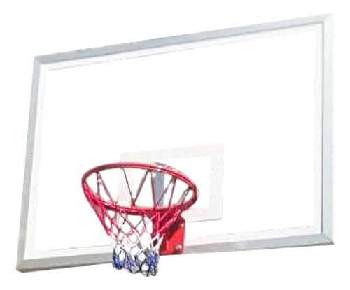 Tablero Recreacional De Basquetbol Modelo Milka/silver