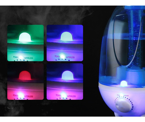 Humidificador De Aire De Gran Capacidad Ultrasónico Silencio