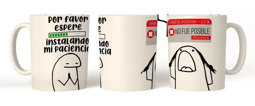 Taza Flork Instalando Paciencia | Meses sin interés