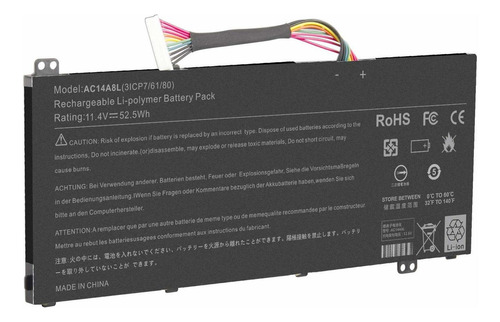 Bateria Ac14a8l Para Acer Acer V15 Nitro Series Acer Aspire 