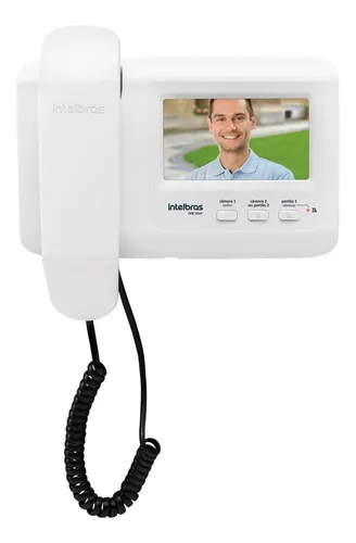 Video Porteiro Ivr 1010 Branco E Preto Intelbras 110V/220V