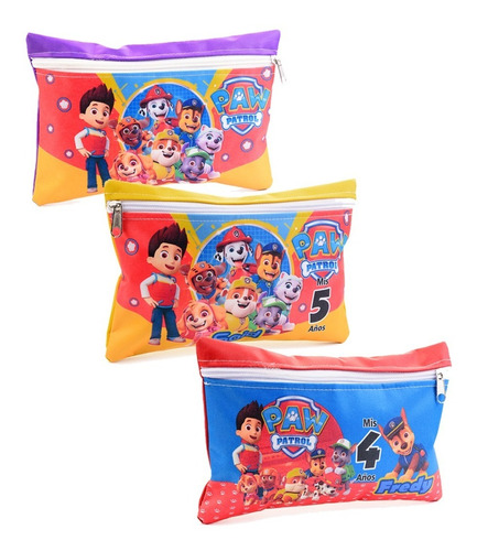 Dulceros Personalizados, Lapiceras Paw Patrol. 15 Pz.