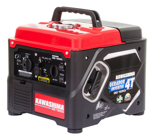 Gerador Gasolina Gg1250i 1100w Inverter Mono 220v Kawashima