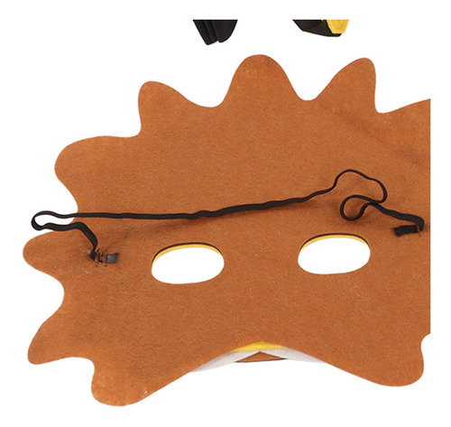 Conjunto De Fantasias De Feltro De Leão Com Máscaras De Anim