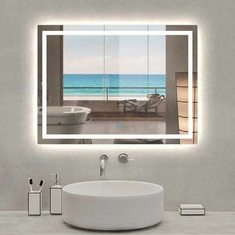comprar Espejo Biselado  Tactil Con Luces Led 