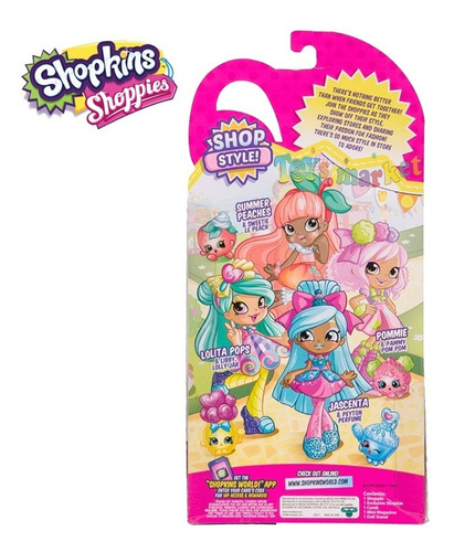 Shoppies Muñeca Shopkins Coco Cookie Fria Lemony O Makaella
