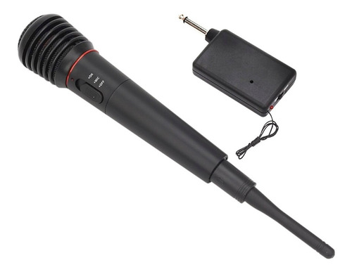Imagen 1 de 10 de Micrófono Inalámbrico Wvngr Wg-308e Universal Profesional