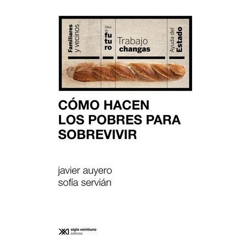 Como Hacen Los Pobres Para Sobrevivir. Javier Auyero. Siglo 