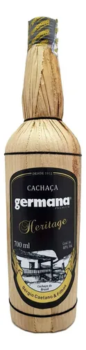 comprar Cachaça Germana Heritage 10 Anos Palha 700ml