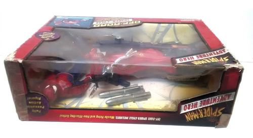 Spiderman Toybiz 12 Pulgadas Motocicleta Hombre Araña 2003 (Usado)