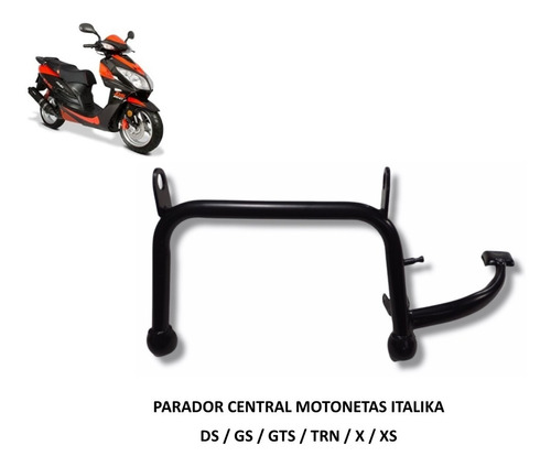Parador Central Para Motonetas Italika Ds Gs F11020160