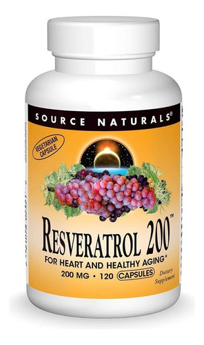 Source Naturals Resveratrol 200 Mg - 120ct -