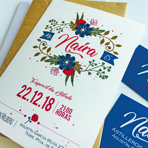 50 Invitaciones Casamiento Quince Años Participaciones