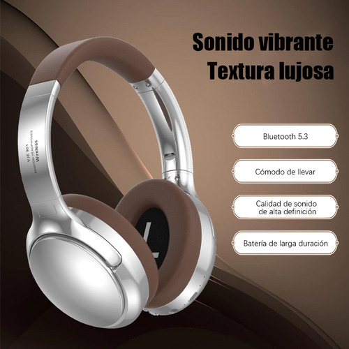 Auriculares Inalambricos Cancelación Diadema Bluetooth