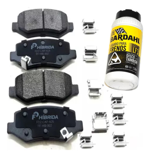 Balatas Traseras + Liquido, Chevrolet Groove 2022 2023 2024