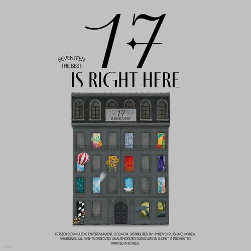 Seventeen 17 Is Right Here (versión Al Azar) Cd Álbum