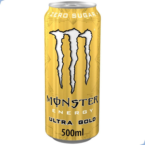 Energetico Monster Drink Ultra Gold 500ml Abacaxi Energy