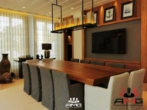 Imagem 4 de 30 de Mansão Luxuosa À Venda Com 7 Suítes No Módulo 21 - Riviera De São Lourenço - Ca1026