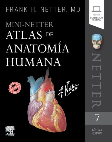 Imagen 1 de 1 de Mini Netter Atlas De Anatomía Humana 7° Ed. (original/nuevo)