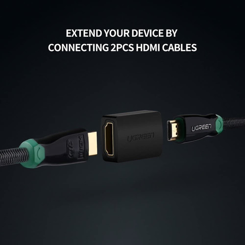 Imagen 7 de 7 de Adaptador Hdmi A Hdmi Ugreen Hembra A Hembra 4k