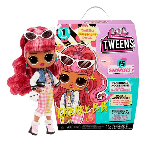 Muñeca Lol Tweens Fashion Doll Cherry Bb - 100% Original