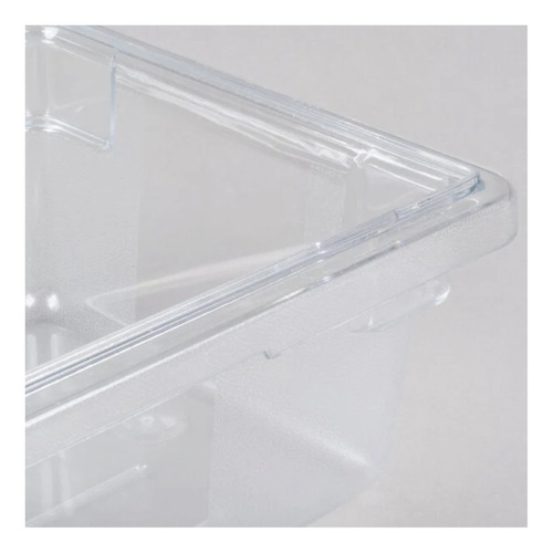 Contenedor Rubbermaid 13l Fg330900clr Para Alimentos Transparente