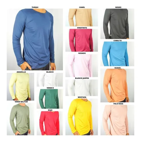 Busos manga outlet larga para hombre