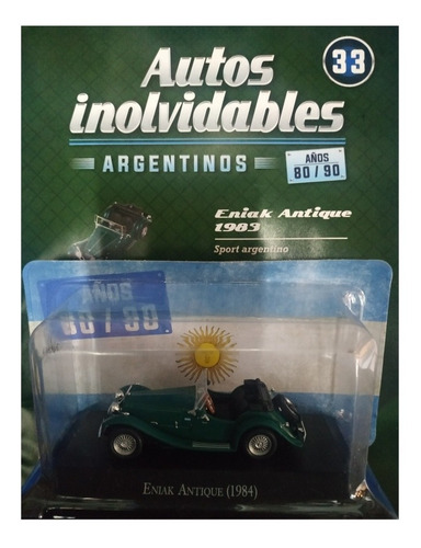 Coleccion Autos Inolvidables Años 80/90 Nº 33 Eniak Antique