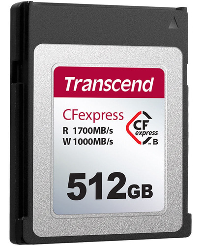 Transcend 512gb Cfexpress 820 Type B Memory Card