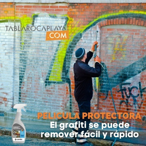 Imagen 2 de 2 de Protector Anti-grafiti 674 Cemix