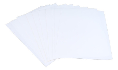 Papel Adhesivo Brillante, 20 Hojas, Holográfico, Transparent