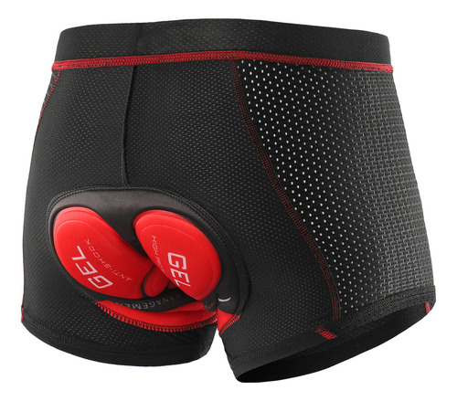 Pantalones Cortos 3d Silicona Deportes De Ciclismo Acolchado