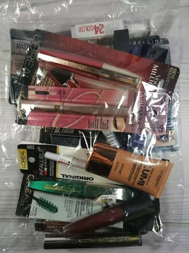 Lotes De 50 Unidades Cosméticos Marcas Loreal Y Maybelline