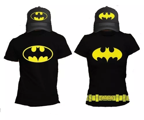 Par De Playeras Y Gorras Para Parejas Batman Novios Pareja